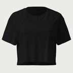 Stressed, Depressed & Black Dressed - All Black - Women's Crop Top