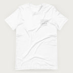 Stressed, Depressed & White Dressed - All White T-Shirt